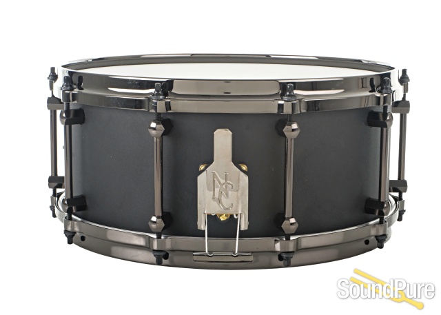 Noble & Cooley Alloy Classic Black Snare Drum 6x14 — image 2