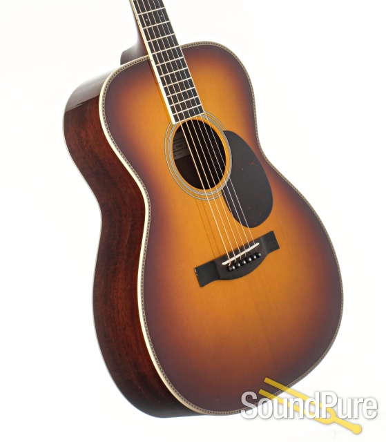 Santa Cruz OM Spruce/Mahogany Sunburst Guitar #5883 - Used — image 2