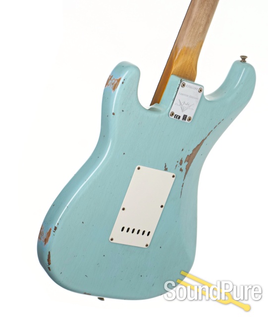 Fender CS LTD '63 Hvy Relic Strat Guitar #CZ561103 - Used — image 3