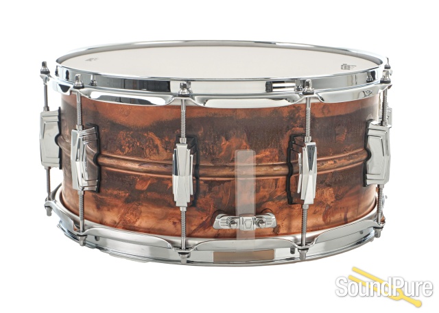 Ludwig 5x14 Copper Patina Snare Drum — image 4