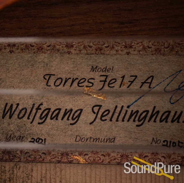 Wolfgang Jellinghaus Torres Fe17A Guitar #210519 - Used — image 7