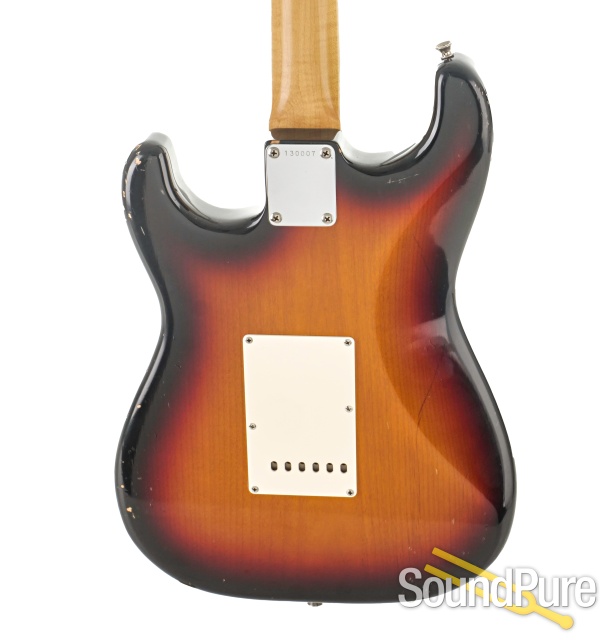 J.W. Black  Strat JWB-JP-S  Electric Guitar #130007 - Used — image 5