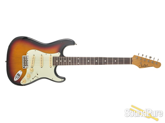 J.W. Black  Strat JWB-JP-S  Electric Guitar #130007 - Used — image 8