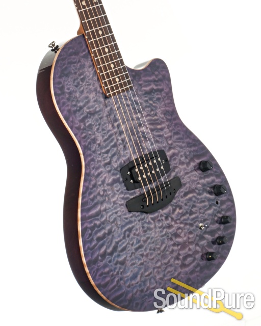 Anderson Crowdster+ Abalone/T-Purple Burst #07-14-20A - Used — image 2