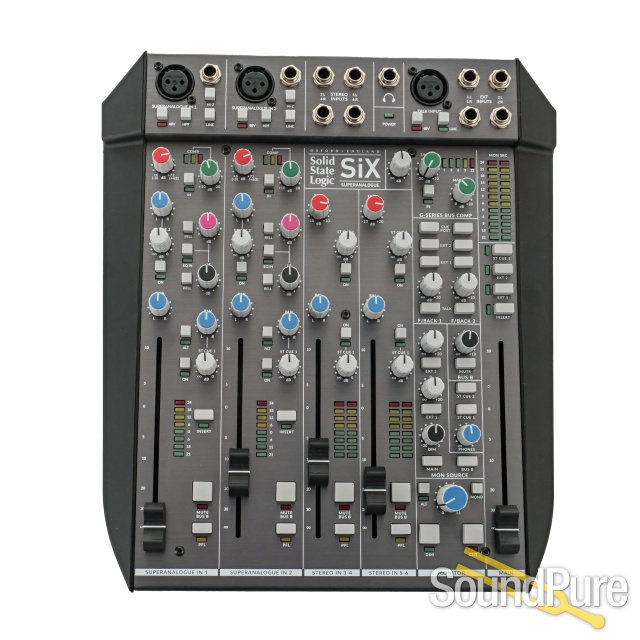 Solid State Logic SiX Desktop Mixer - Used