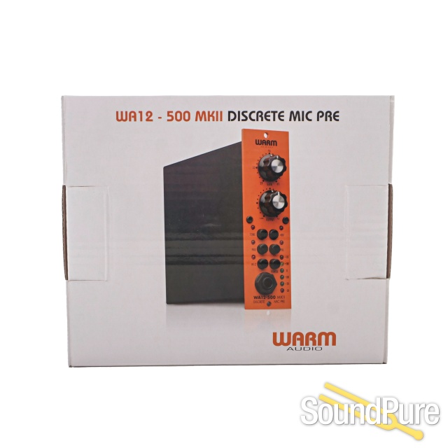 Warm Audio WA12 MKii 500 Series Mic/Instrument Preamp - Used — image 2