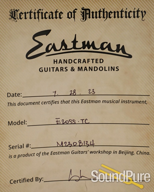 Eastman E20SS-TC Acoustic Guitar #M2308134 - Used — image 5