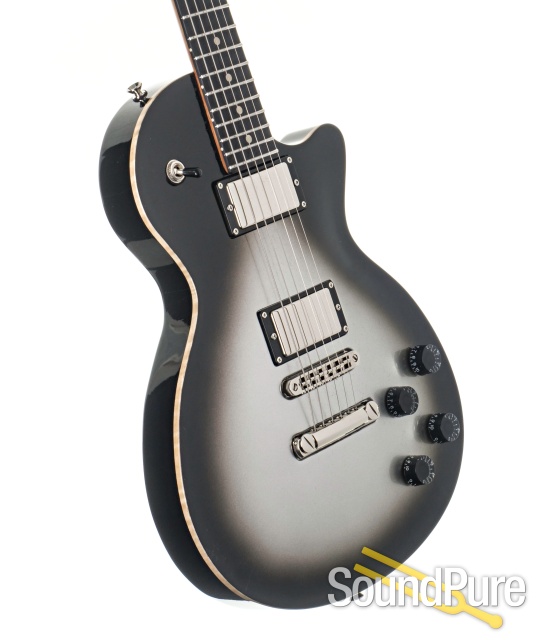 Anderson Bobcat In-Distress Black/Silver Guitar #10-30-24A — image 2