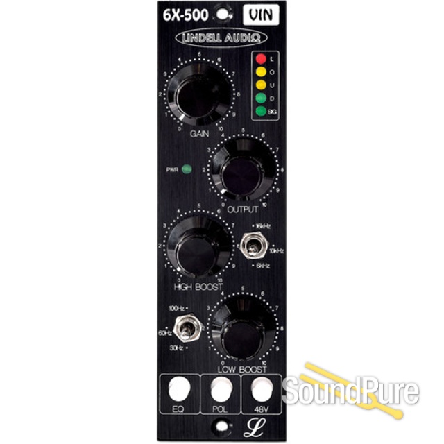 Lindell Audio 6X-500VIN 500-Series Preamp/EQ