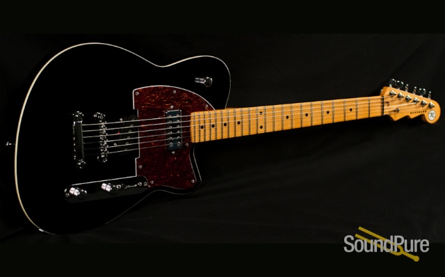 Reverend Buckshot Midnight Black Electric Guitar — image 4
