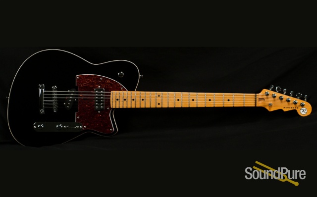 Reverend Buckshot Midnight Black Electric Guitar — image 5