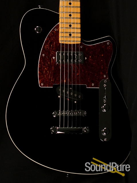 Reverend Buckshot Midnight Black Electric Guitar — image 1