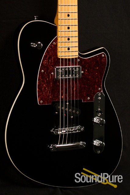 Reverend Buckshot Midnight Black Electric Guitar — image 9