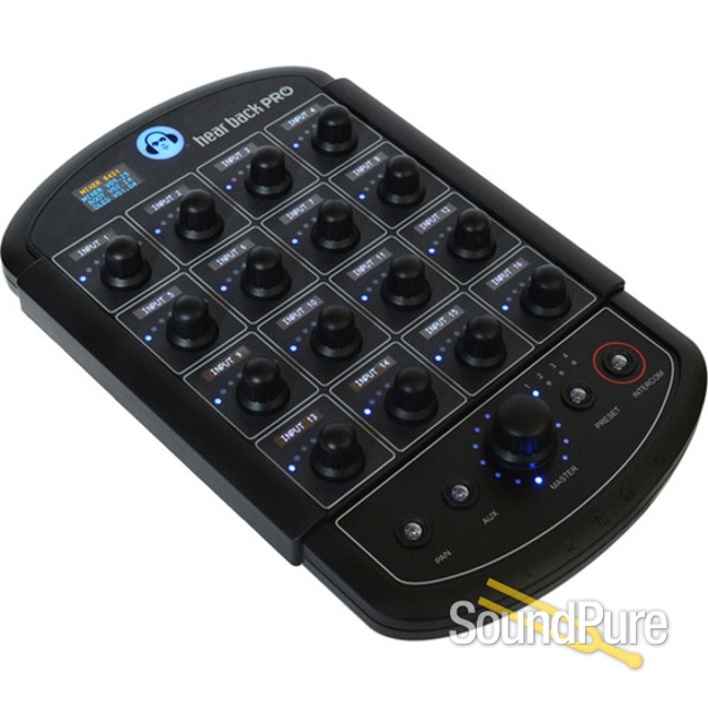 Hear Back PRO Personal Mixer With Digital Overlay Installed — image 2
