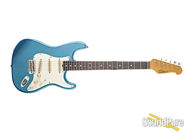 Tuttle Vintage Classic S Lake Placid Blue Guitar #917 - Used — image 3