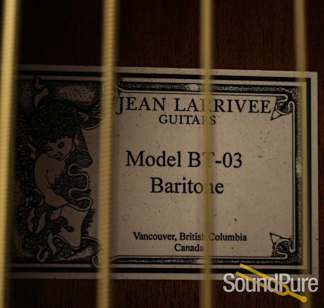 Larrivee BT-03 Baritone Acoustic Guitar #112308 - Used — image 7