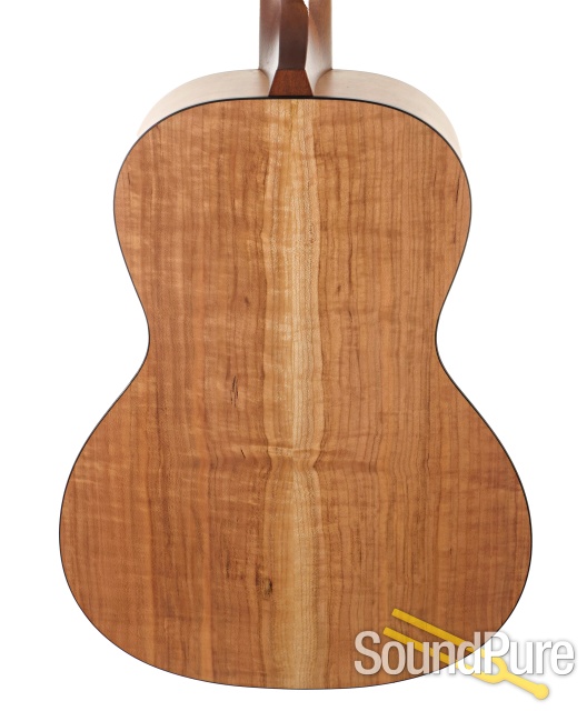 Iris MS-00 Natural Adirondack/Cherry Acoustic Guitar #1179 — image 4