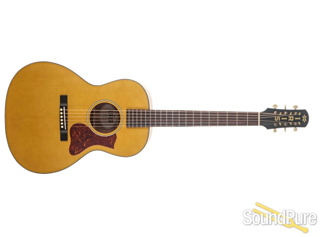 Iris MS-00 Natural Adirondack/Cherry Acoustic Guitar #1179 — image 9