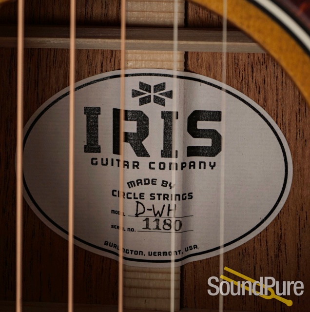 Iris DWH Natural Acoustic Guitar #1180 — image 6
