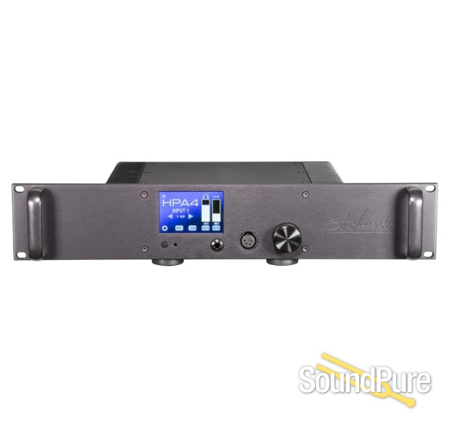 Benchmark Media HPA4 Headphone Amplifier Rackmount (Black)