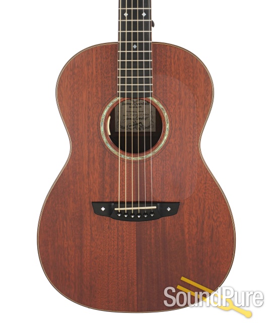 Goodall Parlor All Mahogany w/ Anthem SL Guitar #5556 - Used — image 1