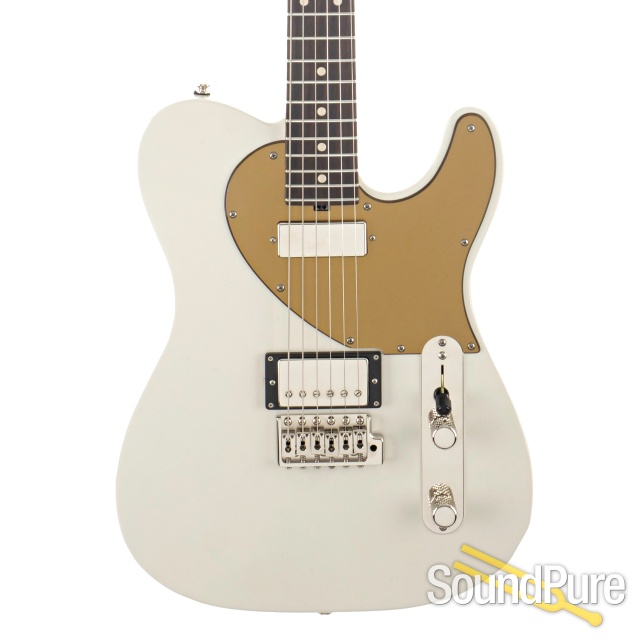 Tuttle Tuned ST Olympic White Electric Guitar #920 - Used — image 1