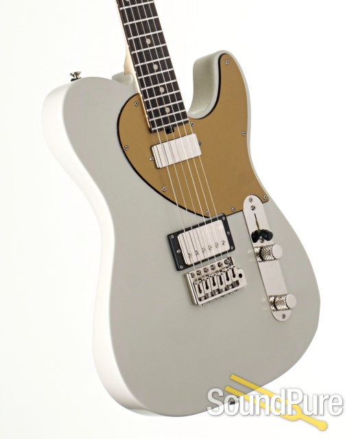 Tuttle Tuned ST Olympic White Electric Guitar #920 - Used — image 9