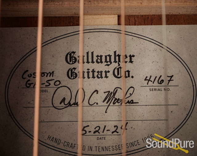 Gallagher Custom GA-50 Acoustic Guitar #4167 - Used — image 4