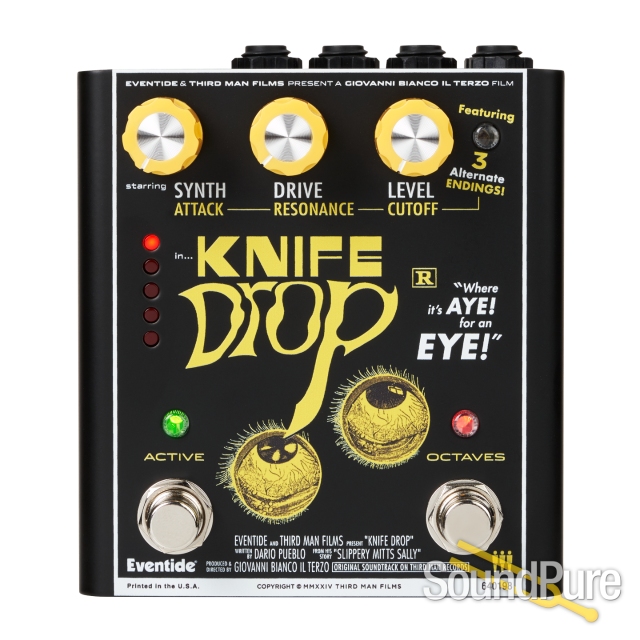 Eventide Knife Drop Sub Octave Fuzz Pedal