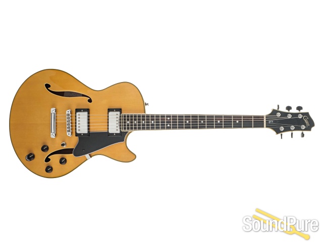 Comins GCS-1ES Vintage Blonde Electric Guitar #112367 — image 4