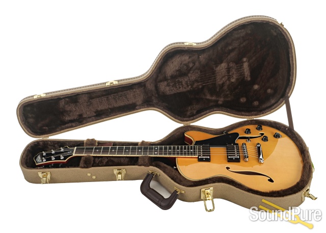 Comins GCS-1ES Vintage Blonde Electric Guitar #112367 — image 5