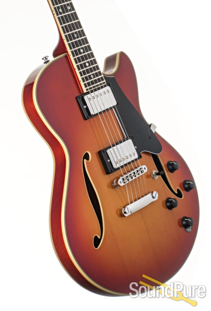 Comins GCS-1ES Violin Burst Electric Guitar #112364 — image 2