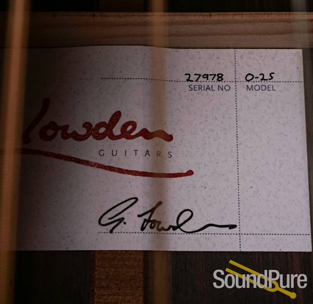 Lowden O-25 Acoustic #27978 - Used — image 8