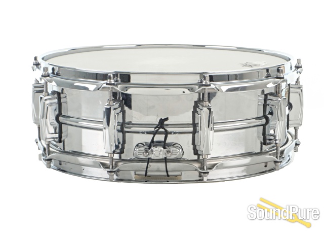 Ludwig 5x14 Supraphonic Aluminum Snare Drum LM400-Used — image 2