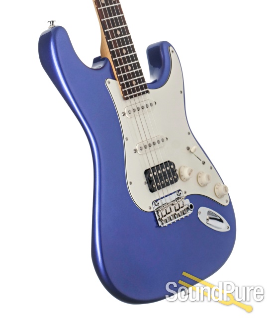 Suhr Classic S HSS Indigo Metallic Electric Guitar #85079 — image 2
