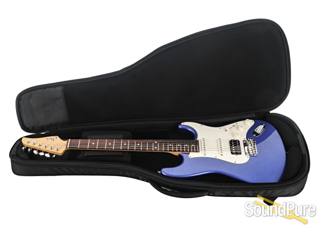 Suhr Classic S HSS Indigo Metallic Electric Guitar #85079 — image 5