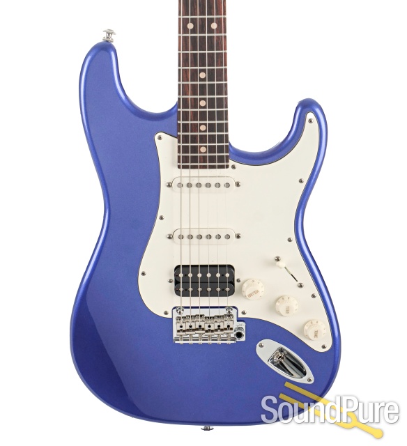 Suhr Classic S HSS Indigo Metallic Electric Guitar #85079 — image 1