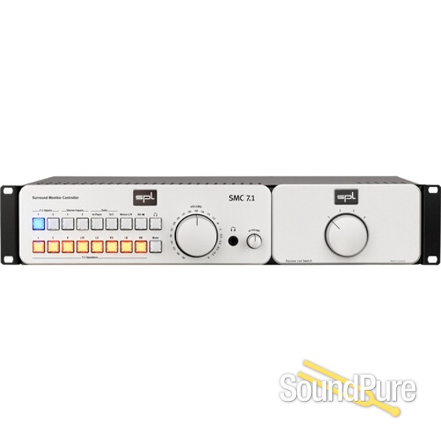 SPL SMC 7.1 Surround Monitor Controller + Expansion (Silver)