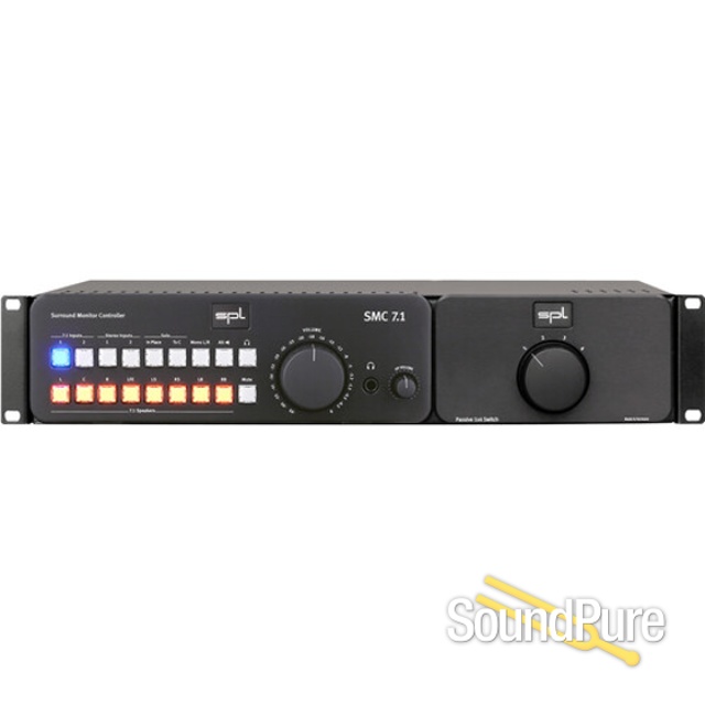 SPL SMC 7.1 Surround Monitor Controller + Expansion (Black) — image 1
