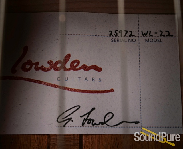 Lowden WL-22 Acoustic Guitar #25972 - Used — image 8