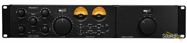 SPL Phonitor 3 Headphone Amp and Monitor Control + Expansion