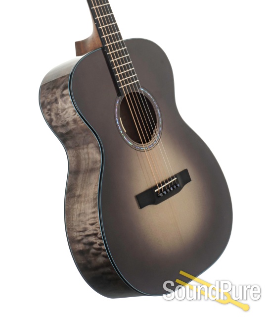 Morgan "Ghost" OM German/Quilted Maple Guitar - Used — image 2