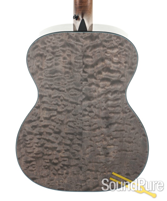 Morgan "Ghost" OM German/Quilted Maple Guitar - Used — image 4