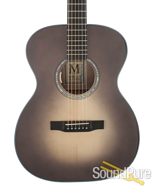 Morgan "Ghost" OM German/Quilted Maple Guitar - Used — image 1
