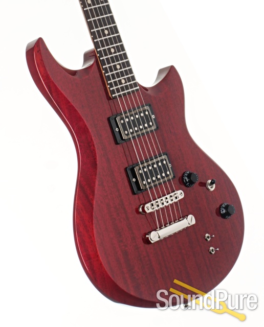 Anderson Wolfhound Trans Cherry Guitar #01-05-25N — image 2