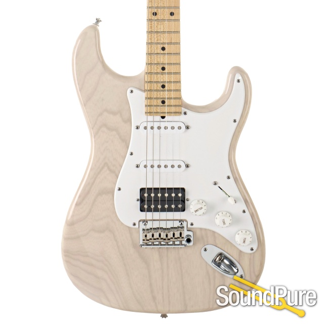 Tyler Classic Trans White HSS Electric Guitar #23334 - Used — image 1
