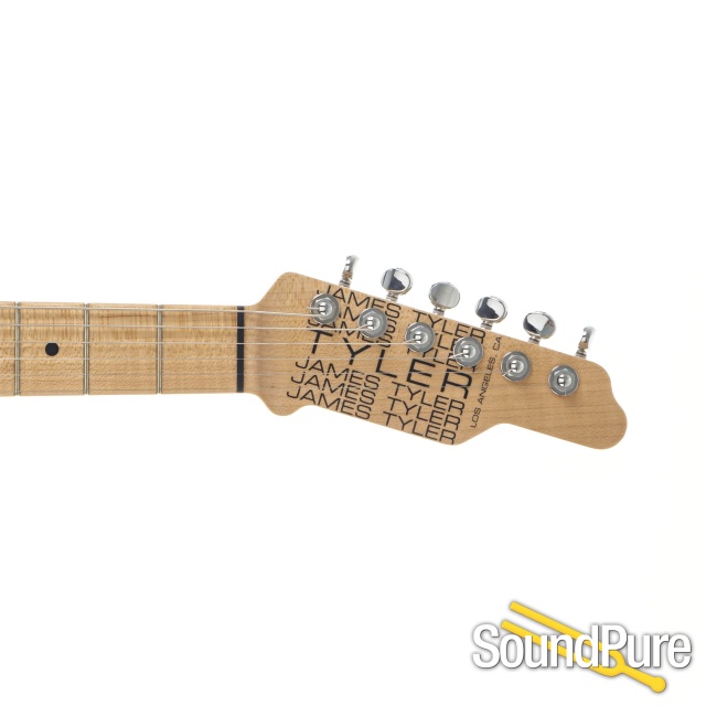Tyler Classic Trans White HSS Electric Guitar #23334 - Used — image 6