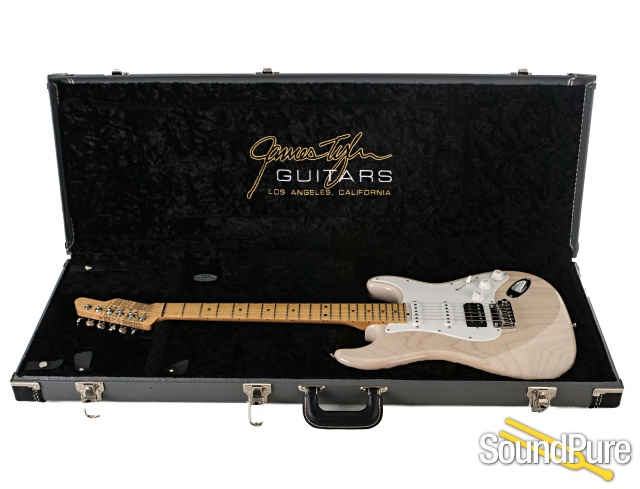 Tyler Classic Trans White HSS Electric Guitar #23334 - Used — image 8