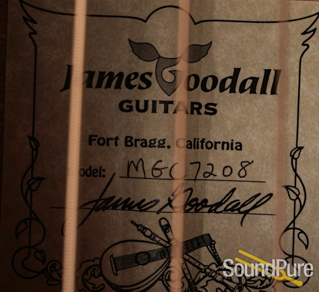 Goodall Pacific Model Grand Concert Acoustic Guitar #MGC7208 — image 8