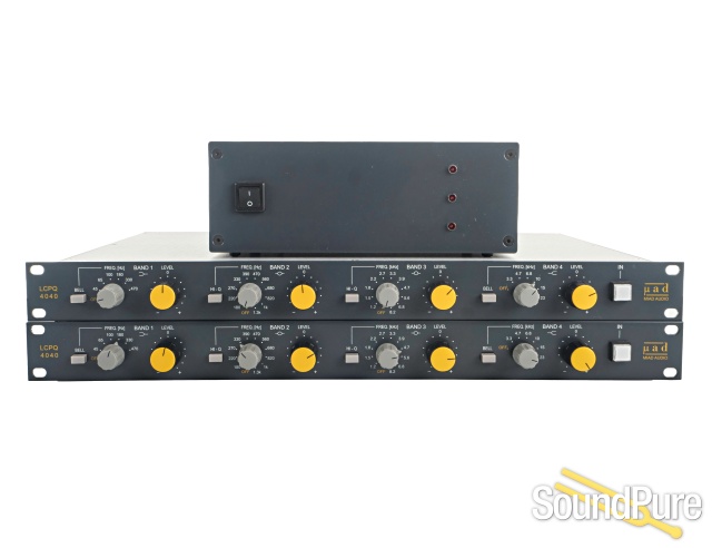Miad LCPQ 4040 EQ Matched Pair w/ Power Supply - Used — image 1